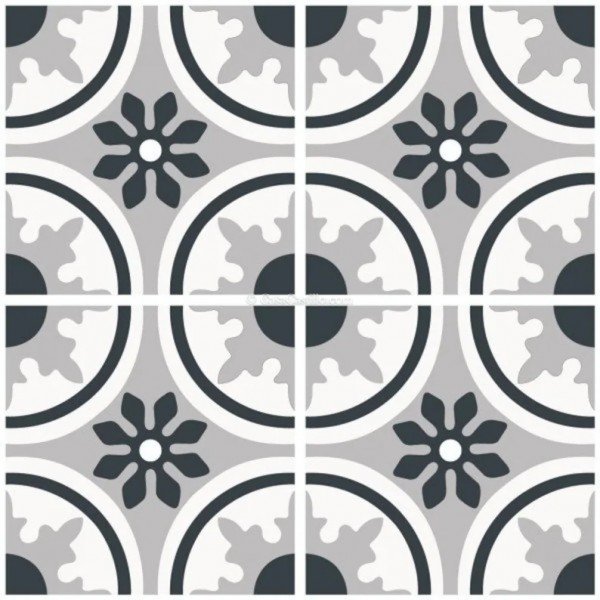 Mission Cement Tile Fiore